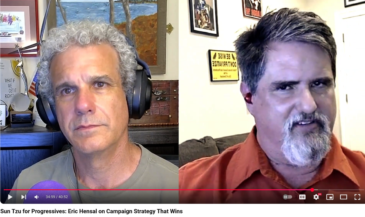 Talking Progressive Art of War